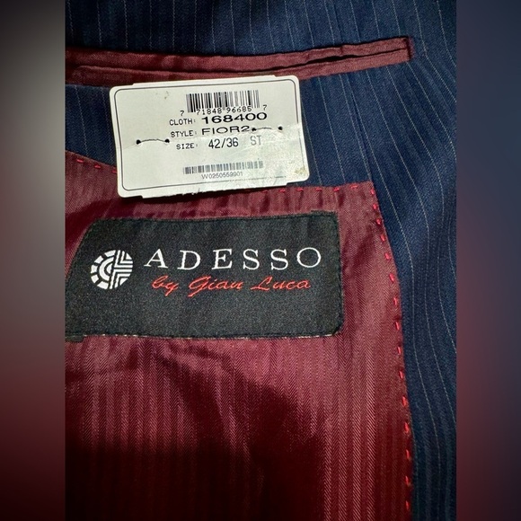 Adesso By Gian Luca Men’s Jacket 42x36 REDUCED ❗️ - Picture 7 of 9